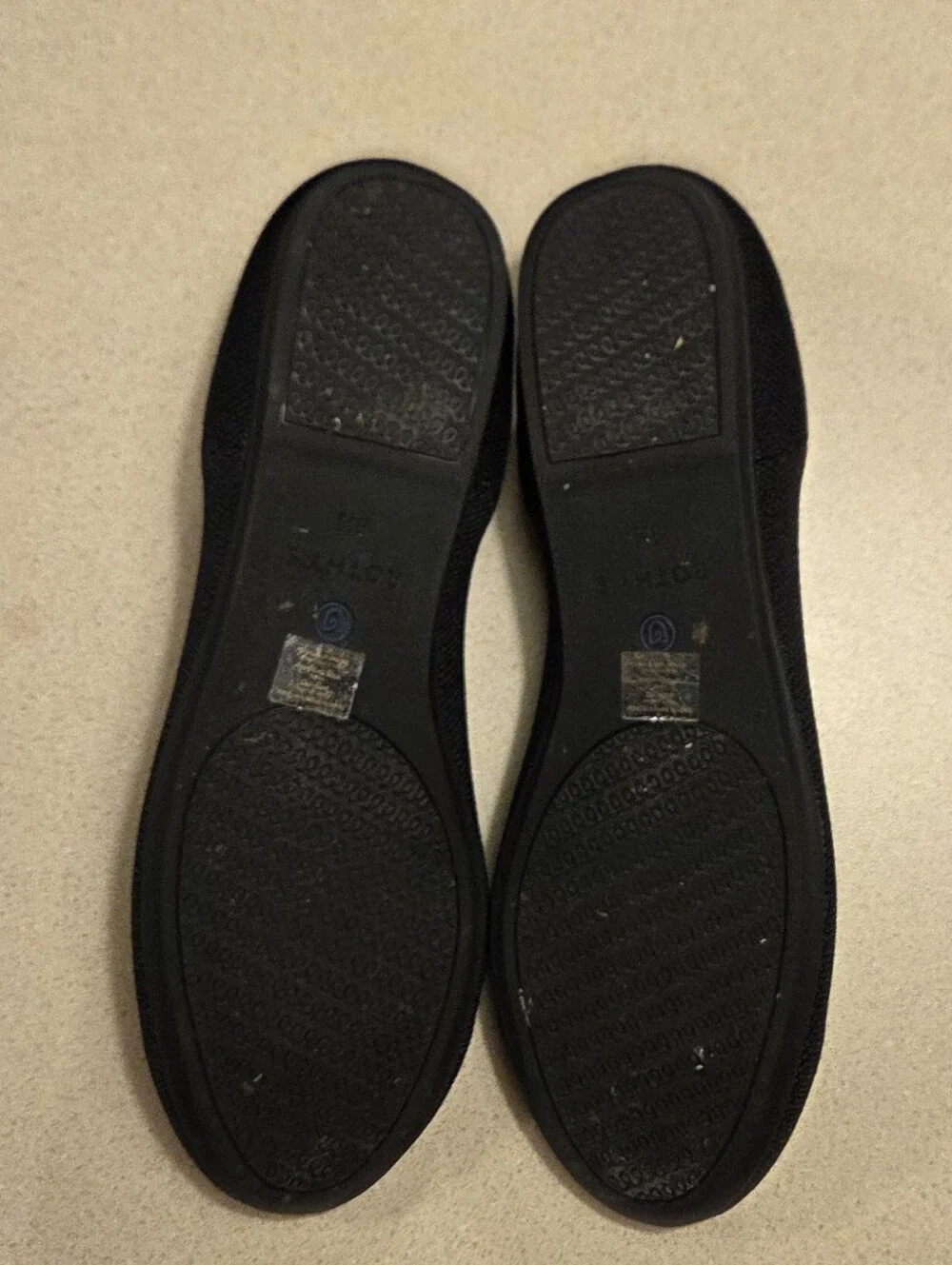 Rothy's Black Women's Flat – Classic Comfort - Picture 3 of 6
